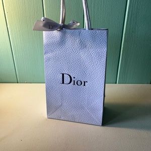 Dior gift bag